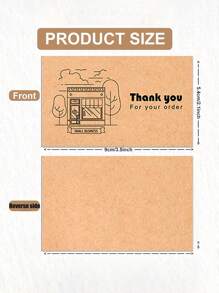10/30/50pcs Thank You Cards, Small Business Fans Various Styles Thank You Cards, Shopping Kraft Thank You Greeting Cards Suitable For Christmas, Wedding/Bridal Shower, Holiday Party And Other Decorations Retail Store Owner Merchandise Customer Cards 2.1x3.5 Inch,Christmas