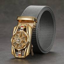 1件男士时尚简约汽车扣皮带，赛车装饰，休闲、商务、送给男友、丈夫、父亲的理想礼物，日常穿着，时尚，青少年，户外，度假，运动，旅行，街头，波西米亚风，复古秋季，万圣节秋冬配饰，适合青少年、青年、男士，休闲，户外，运动，度假，毕业礼物，生日礼物，日常穿着 - A - 查看 10