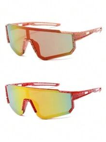 1/2Pcs Kids Fashion Glasses Youth Baseball Lightweight TR90 Frame Sports Cycling Shades For Boys Girls - Multicolor - View 18