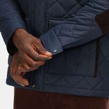Regatta Mens Padbury Quilted Jacket (Navy) - Navy Blue - View 6