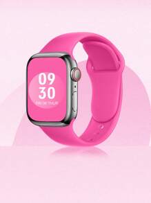 St.siabe Đồng hồ đeo tay thể thao mềm mại, thoáng khí, màu trơn cổ điển, khóa silicon, tương thích với dây đeo đồng hồ Apple 38mm, 40mm, 41mm, 45mm, 44mm, 42mm, 49mm, dây đeo thông thường đa năng, vòng đeo tay, quà tặng ngày lễ, kèm phụ kiện Ultra Series 9/8/7/6/5/SE/4/3/2/1 - 42mm/44mm/45mm/49mm - Xem 46