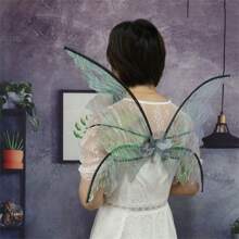 1PC Cánh Tiên Cho Người Lớn Trang Phục Cánh Trong Suốt Lấp Lánh Cánh Tiên Bướm Trang Phục Cánh Thiên Thần Cho Phụ Nữ Bé Gái - Những cánh bướm - Xem 24