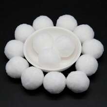 Pom Poms mềm mịn 3cm 30mm Quả bóng Pompoms thủ công Đồ trang trí Giáng sinh cho đám cưới DIY Đồ dùng thủ công may vá - Nhiều màu - Xem 24