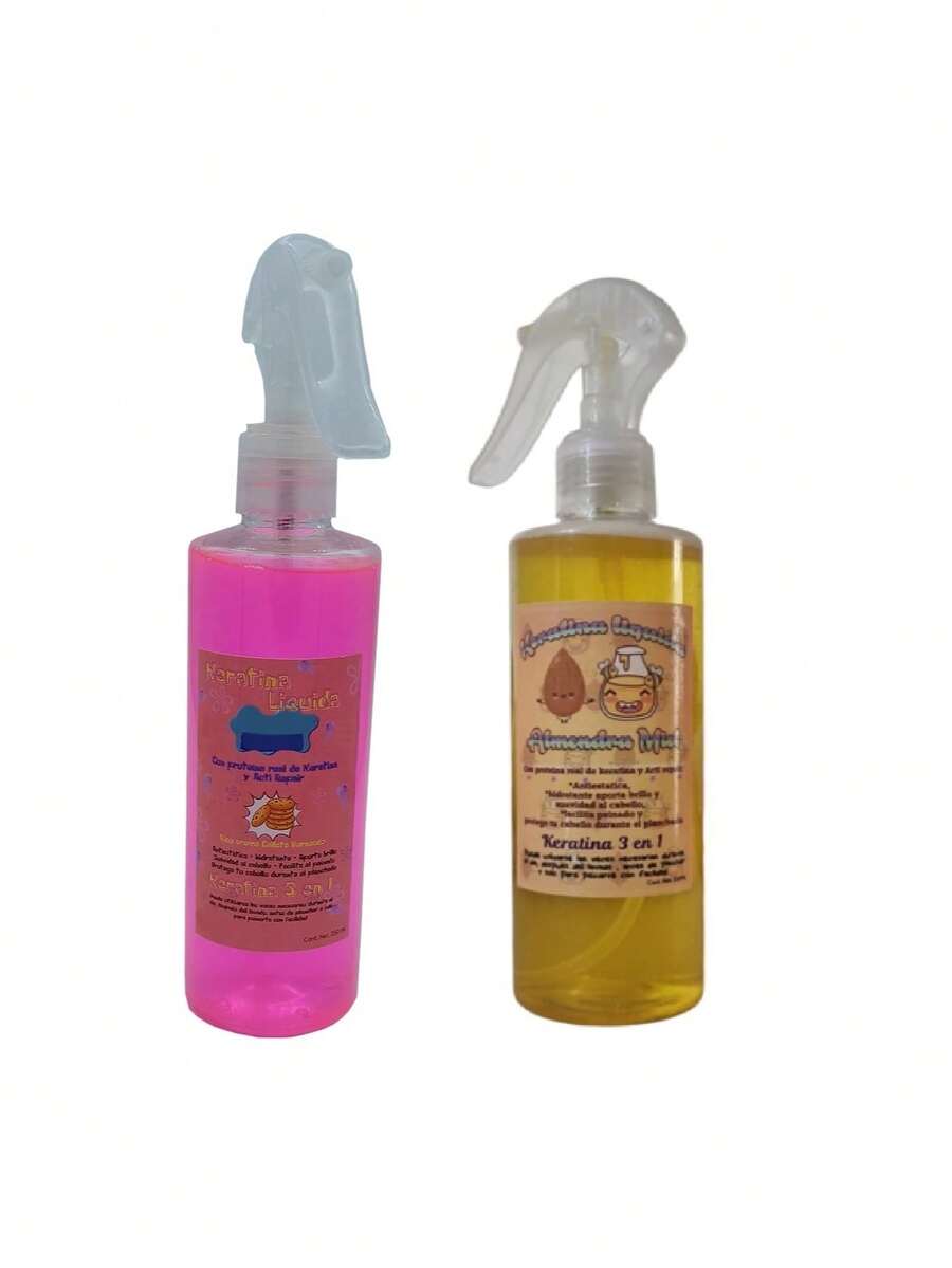 Keratina Liquida 3 en 1 - Rosa Fucsia - Ver 1