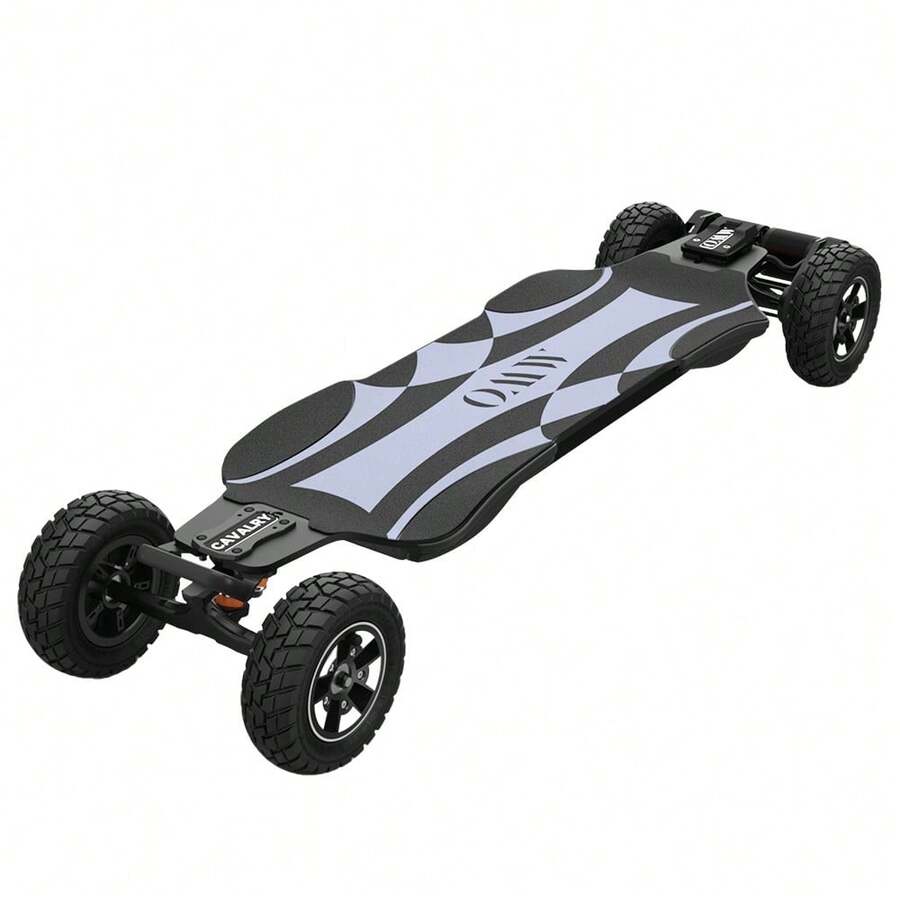 OMW Cavalry Electric Skateboard, 3500W Max Power, 43.2V 20AH Battery, 37mph Max Speed, 34 Miles Range, Speeds Adjustable Electric Longboard For Adults & Teens Beginners - 黑色 - 查看 1