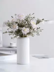 Bình nhựa sọc 1 chiếc, Bình không vỡ, Đồ thủ công cắm hoa trang trí hiện đại, Bình để bàn đơn giản, Bình hoa khô, Có thể sử dụng cho phòng khách, Trang trí cắm hoa phòng ngủ, Trang trí bàn tiệc cưới, Đồ thủ công gia đình, Đồ trang trí nhà đơn giản và đẹp, Đồ trang trí ngoài trời, Đồ trang trí hiên nhà, Quà tặng Ngày của Mẹ - nhiều màu - Xem 6