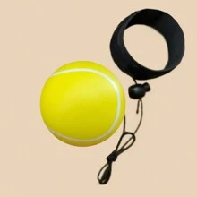 1 件健身摇摆球、手球玩具、趣味手球、腕部弹力球带绳、弹跳摇摆球、男女弹力手抛球、老年人锻炼反作用力球、解闷球、篮球足球棒球网球弹力球、精美礼物、适合万圣节/圣诞节/感恩节的成人派对游戏 - 彩色 - 查看 3