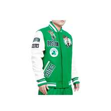 Pro Standard Áo khoác Varsity xanh cổ điển Retro của  BBC655851-KGW - màu xanh lá - Xem 3