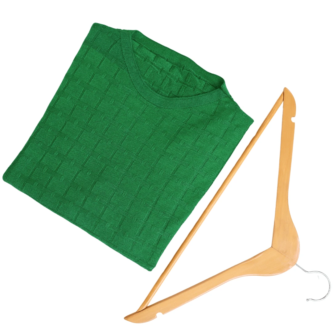 Women's Cold Weather Modal Tricot Long Sleeve Winter Blouse Brick | Blogueirinha Casual - 綠色 - 查看 1