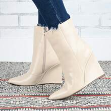 Botas y Botines de Mujer - Beis - Ver 1