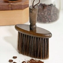 1pc Wooden Coffee Brush For Tabletop Cleaning, Coffee Grounds Powder Sweeping Brush Back To School - Multicolor - View 5