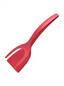 1pc 2-In-1 Egg Spatula Clip,Spatula Clip,Pancake Spatula,Toast Clip,Hamburger Clip,Fried Steak Flip Spatula Clip,Nylon Non Stick Coating Spatula,Toast Chicken Rolls Spatula Clip.Suitable For Frying Chicken Rolls,Pancake,Steak,Fish,Hamburger,Egg,Etc.Suitable For Use In Households,Restaurants,Hotels,Self-Service Restaurants,Parties,And Other Settings.Kitchen Cooking Tools,Steak Frying And Grilling Tools.As A Gift For Family,Friends,Colleagues,Etc,It Is A Good Choice. - Multicolor - View 16