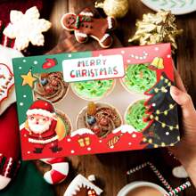 4/6 /12 Hộp đựng bánh nướng xốp nhiều màu sắc có cửa sổ 5 gói Hộp đựng bánh nướng xốp Hộp đựng bánh nướng xốp, bánh nướng xốp, bánh quy, bánh brownies, bánh rán Quà tặng Giáng sinh Đồ trang trí Giáng sinh Đồ ngủ Giáng sinh Quà tặng Giáng sinh Đồ trang trí Giáng sinh - Nhiều màu - Xem 7