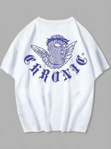Chronic Clava Unisex T-Shirt 100% Cotton Launch Streetwear Fast Shipping Plus Size - 白色 - 查看 1