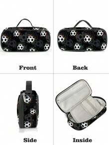 Back To School Pencil Case For Boys, Kids Large Capacity Multi-Slot Mark Pouch, Adult Big Pencil Bag With Zipper, Teens Large Storage Pencil Box For School College Middle School - Multicolor - View 6