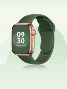 St.siabe Đồng hồ đeo tay thể thao mềm mại, thoáng khí, màu trơn cổ điển, khóa silicon, tương thích với dây đeo đồng hồ Apple 38mm, 40mm, 41mm, 45mm, 44mm, 42mm, 49mm, dây đeo thông thường đa năng, vòng đeo tay, quà tặng ngày lễ, kèm phụ kiện Ultra Series 9/8/7/6/5/SE/4/3/2/1 - 42mm/44mm/45mm/49mm - Xem 59