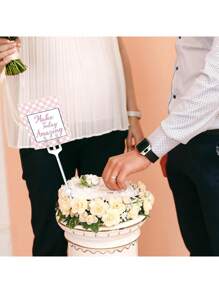 80 个花艺采摘卡夹，花艺卡夹棒透明塑料花艺采摘，叉形直头花艺采摘卡夹，用于花束布置婚礼生日派对装饰 - 透明 - 查看 4