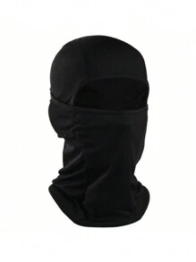 1 件聚酯纖維透氣吸汗可重複使用拉法帽 - 黑色 - 查看 1