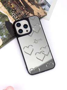1pc High Definition Mirror Glass Phone Case Compatible With Apple And Samsung Models - Multicolor - View 3