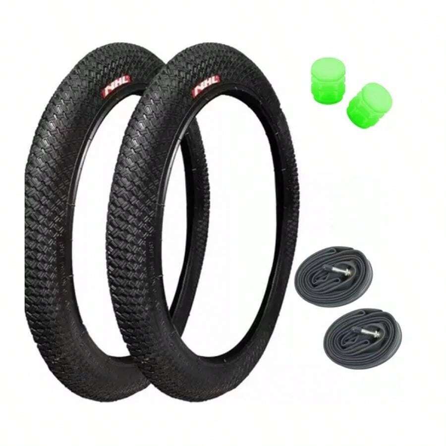 Par de Llanta Y Camara 18 X 2.125 Para Bicicleta Infantil Rod 18