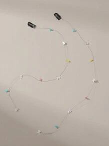 2件套女士时尚波西米亚甜美Y2K风格彩色发饰 - 海星、星星、爱心、蝴蝶、流苏发夹，适合日常、节日、派对、假日装扮装饰、旅行、生日等场合 - 彩色 - 查看 6