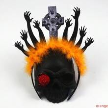 1PC Halloween Zombie Hand Headband Holiday Dance Headband - Multicolor - View 8