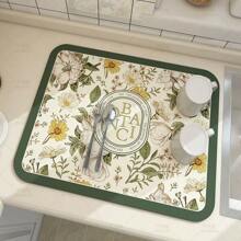 厨房台面速干垫吸水速干技术布橡胶垫 - 彩色 - 查看 22