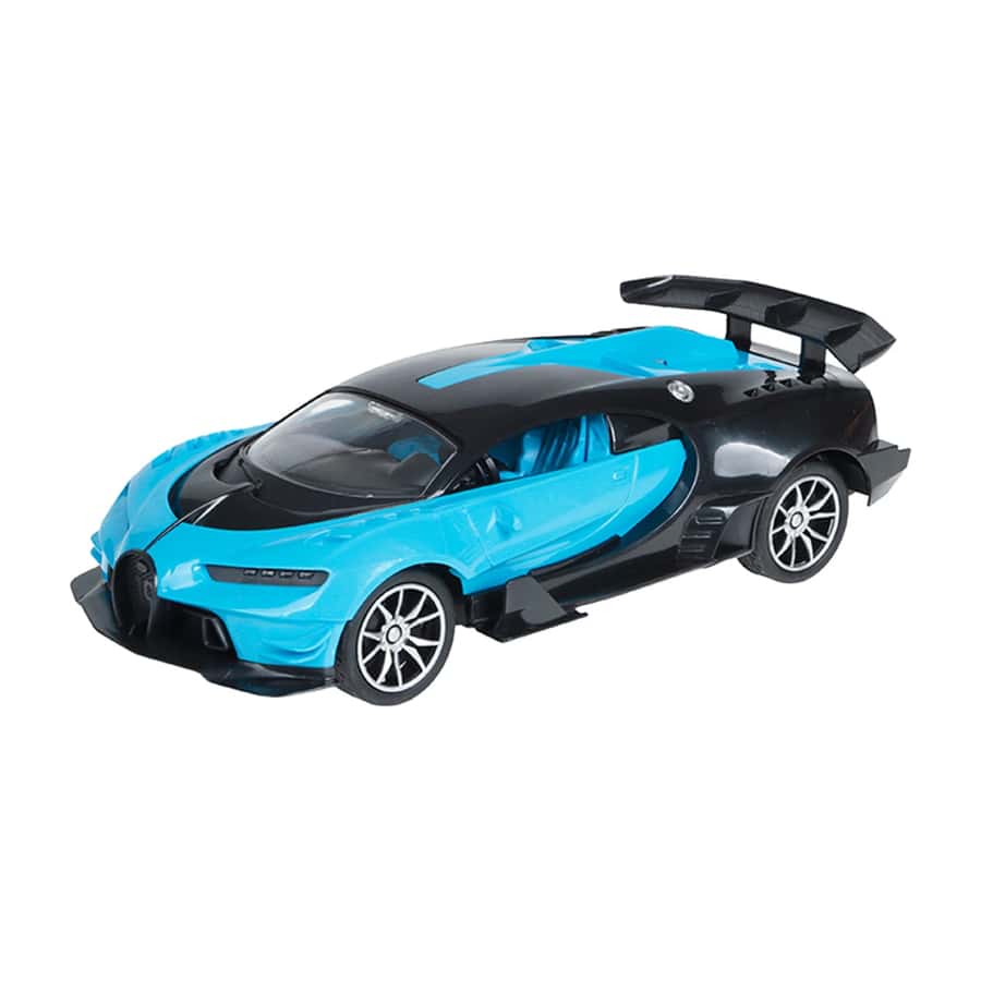 Super Gt 7 Functions Remote Control Car With Light - 藍色 - 查看 1