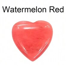 1/5/10 piezas de Cristales con forma de corazón - Gemas naturales pulidas para Reiki, meditación y equilibrio energético - Surtido de cuarzo rosa y amatista adecuado para múltiples escenarios como iluminación espiritual, oración, regalos, regalos de cumpleaños, accesorios decorativos, etc., Navidad