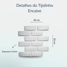 Decorative Plaque Flexible Brick Coating Rustic Retro Modern Environment Textured 3D PVC - 安裝磚 - 查看 2