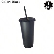 20 ،10 ،1 قطعة أكواب بلاستيكية قابلة لإعادة الاستخدام بسعة 24 أونصة مع أغطية وقشاطات - 10 قطع ، أكواب ماء متينة للقهوة المثلجة ، أكواب سفر كبيرة صدغية ، مثالية لحفلات الهالوين والأعياد الميلادية والعيد المجيد وهدايا الافتتاح ، خفيفة الوزن ، مستطيلة ، خالية من البولي فينيل كلوريد ، للغسيل اليدوي فقط - متعدد الألوان - مشاهدة 25