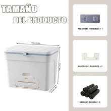 Bathroom Trash Bin - Small Size[7 L] - View 2