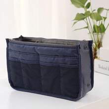 1pc New Double Zipper Bag Middle Bag Storage Bag Multi-Functional Toiletry Bag Organizer Bag Travel Storage And Easy To Carry - Multicolor - View 10
