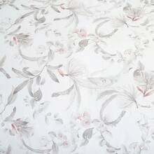 7 Pieces Bloom Flowers Printed Comforter Set With Leaf Pattern, Elegant Embroidered Floral Bed Set For Bedroom, Aesthetic Botanical Bed In A Bag With Down Alternative Filling