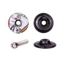 ZTTO 1-1/8" Bike Headset Stem Cap, Customized Printing Cap Cover For MTB And Road Bicycle, Aluminum Alloy - Multicolor - View 5