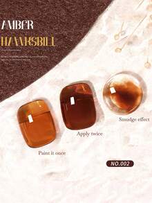MIANEL 12ML/PCS Sơn móng tay dạng gel Maillard Tortoise Shell Gelly Amber bán chạy nhất mùa thu 2024 Sơn móng tay màu băng trong suốt mới phổ biến, Thích hợp cho mùa hè và mùa thu, Móng tay màu đen Móng tay Giáng sinh cần đèn UV để khô, Thích hợp cho móng tay và móng chân, Nghệ thuật làm móng hoàn hảo cho tiệm làm móng nghệ thuật và sử dụng DIY, Quà tặng cho phụ nữ và trẻ em gái - Nhiều màu - Xem 8