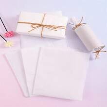 10 CÁI Giấy lụa 50*70cm kèm ruy băng dây đay miễn phí để gói hoa quà tặng tự làm, Giáng sinh - nhiều màu - Xem 4