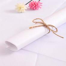 10 CÁI Giấy lụa 50*70cm kèm ruy băng dây đay miễn phí để gói hoa quà tặng tự làm, Giáng sinh - nhiều màu - Xem 5