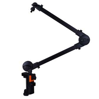 Heavy-Duty Microphone Desk Arm Stand All-In-One Kit, With Adjustable Boom, Pop Filter, And Windscreen, For Other Mics