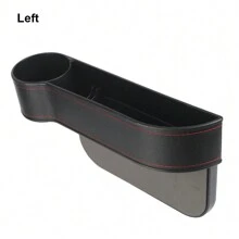 1PC Car Seat Gap Slit Storage Box Organizer Phone Stand Case Bottle Key Holder Leather 4x4 Automobile Accessories Interior Universal
