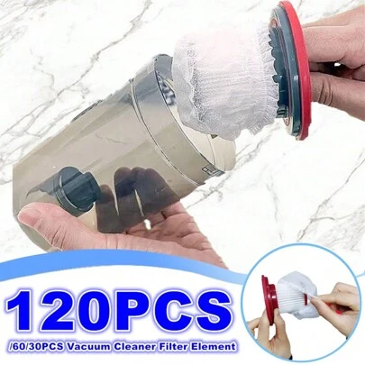 120/60/30 件一次性吸尘器滤芯滤芯无纺布过滤网套