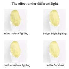 Universal Cosplay Wig Short Hair Bobo Wig Anime Cosplay Wig For Party - Multicolor - View 5