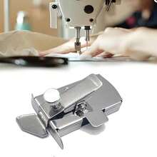 1pc Silver Grey Multifunctional Magnet Gauge Tool - Industrial Sewing Machine Positioner, Anti-Rolling Edge Guide, Crimping Line Anti-Deviation Gauge, And Seam Edge Controller For Old Household Sewing Machines - Silver - View 8