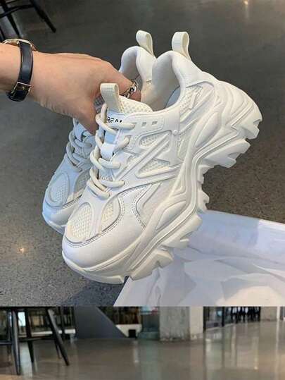 Zapatillas de cuña para mujer, calzado deportivo femenino, zapatillas de plataforma cómodas y elegantes,Zapatillas de cuña para mujer, zapatillas deportivas de moda con tacón alto, calzado cómodo y casual,Zapatillas de cuña para mujer, calzado deportivo femenino, zapatillas de plataforma cómodas y elegantes,Zapatos deportivos casuales para mujer al aire libre, livianos, transpirables, antideslizantes, chunky de moda Zapatos para aumentar la altura y entrenamiento de carreraZapatillas de cuña para mujer, zapatillas deportivas de moda con tacón alto, calzado cómodo y casual