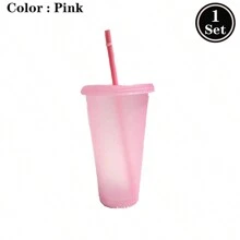 20 ،10 ،1 قطعة أكواب بلاستيكية قابلة لإعادة الاستخدام بسعة 24 أونصة مع أغطية وقشاطات - 10 قطع ، أكواب ماء متينة للقهوة المثلجة ، أكواب سفر كبيرة صدغية ، مثالية لحفلات الهالوين والأعياد الميلادية والعيد المجيد وهدايا الافتتاح ، خفيفة الوزن ، مستطيلة ، خالية من البولي فينيل كلوريد ، للغسيل اليدوي فقط - متعدد الألوان - مشاهدة 31