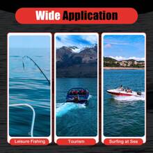6.5HP 4-Stroke Outboard Motor Gasoline Boat Engine CDI Water Cooling System 4-Stroke 6.5HP Outboard Motor Boat Marine Engine Water-Cooling System 12L 123CC - Black - View 8