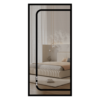 U-Shaped Zipper Anti Cat And Anti Dog Screen Window Net, Self Installed And Self-Adhesive Sealing Window Sand Window Net