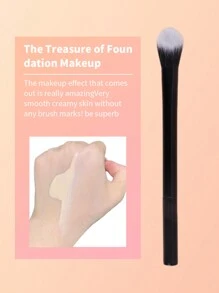 1 pieza Pincel de maquillaje minimalista con contorno, herramienta de maquillaje cosmético brochas maquillaje pinceles maquillaje cepillo maquillaje