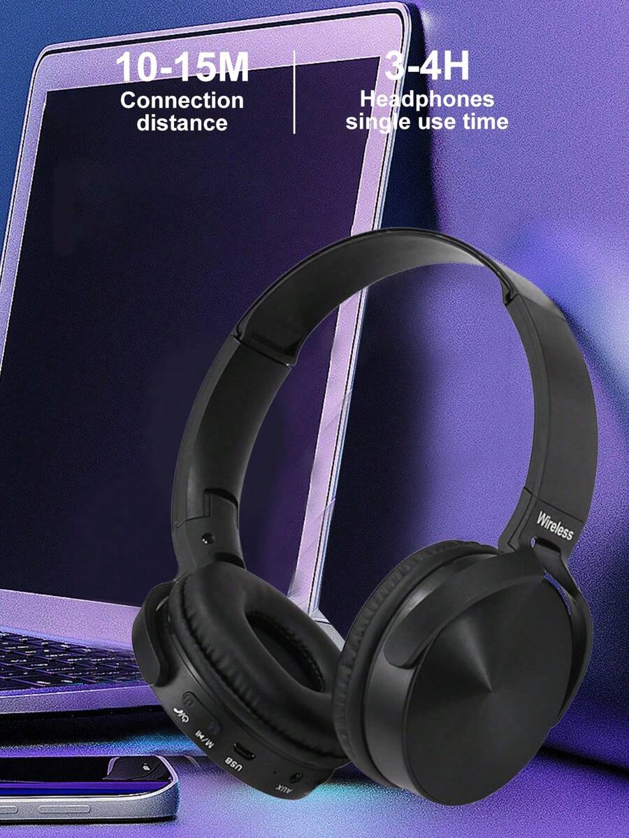 1入組高清通話可折疊無線耳機