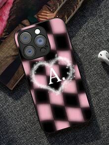 1 Ốp điện thoại tùy chỉnh, Tương thích với IPhone 15/14 Plus/13 Pro/12 Pro Max/11/7P/7G/XR/6G/6P, được làm bằng kính cường lực và TPU, chống trầy xước và chống vân tay, văn bản/hình ảnh có thể tùy chỉnh , Món quà lý tưởng cho cá nhân, đối tác, gia đình, bạn bè, sinh nhật, kỷ niệm - màu đen - Xem 2